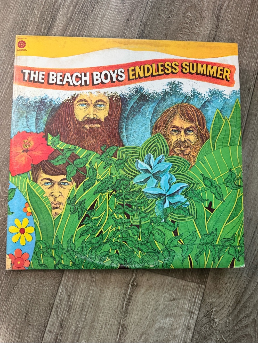 The Beach Boys 1974 "Endless Summer" Vintage Album Cover, 2 vinyl LP & poster.